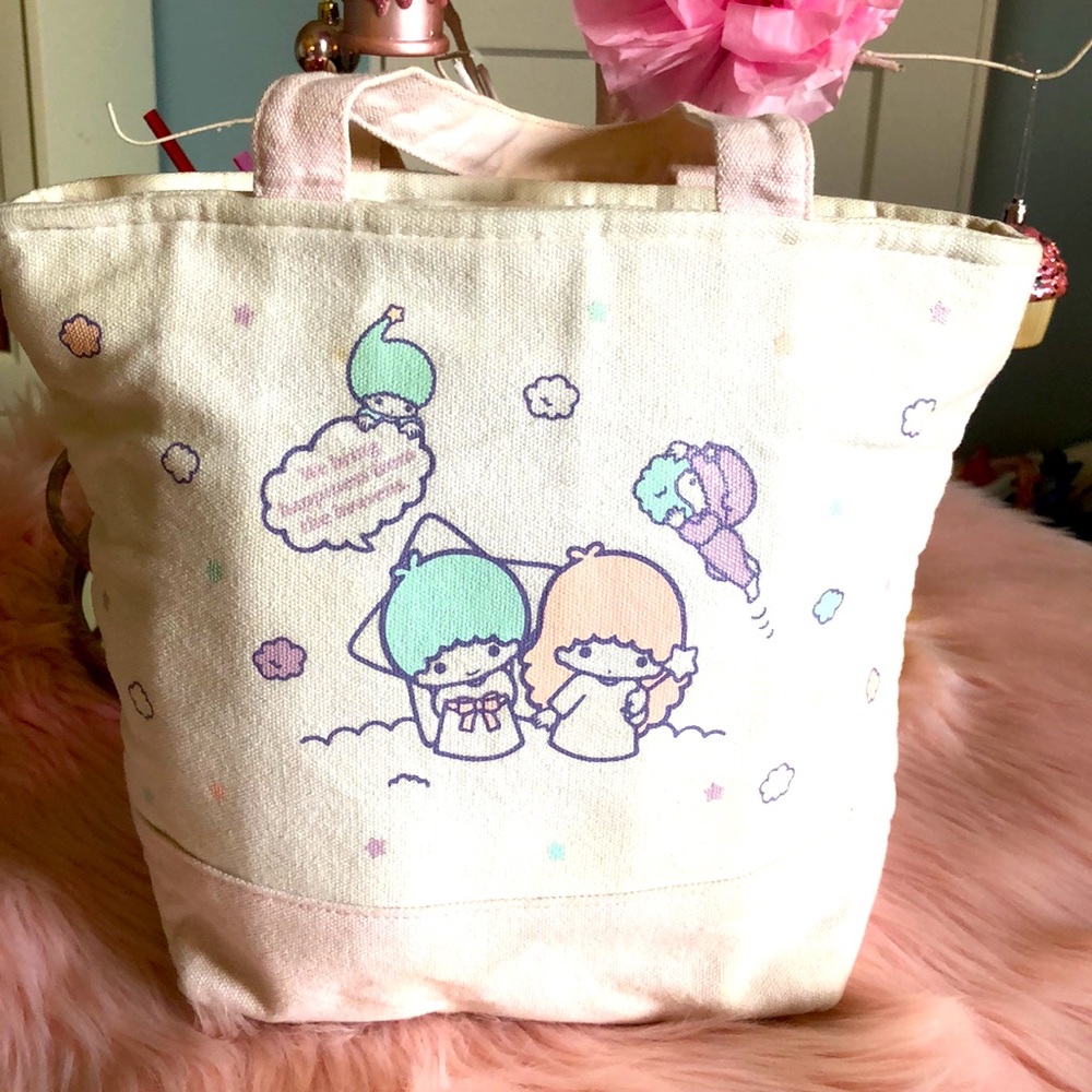 Sanrio Pastel Baby Bag with Pink and Purple Accents - Picture 2 of 10